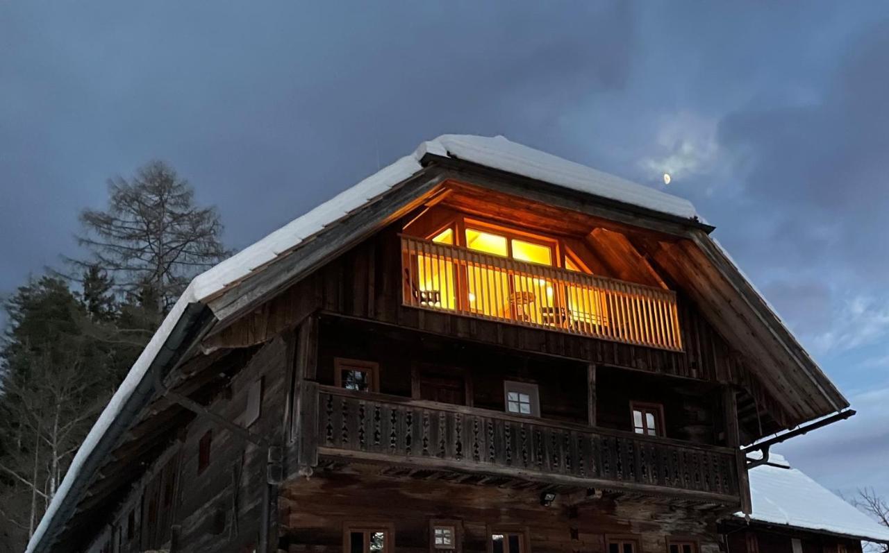 Charmante Gästewohnung in altem Bauernhaus in alpiner Alleinlage Stanz Im Murztal Exterior foto