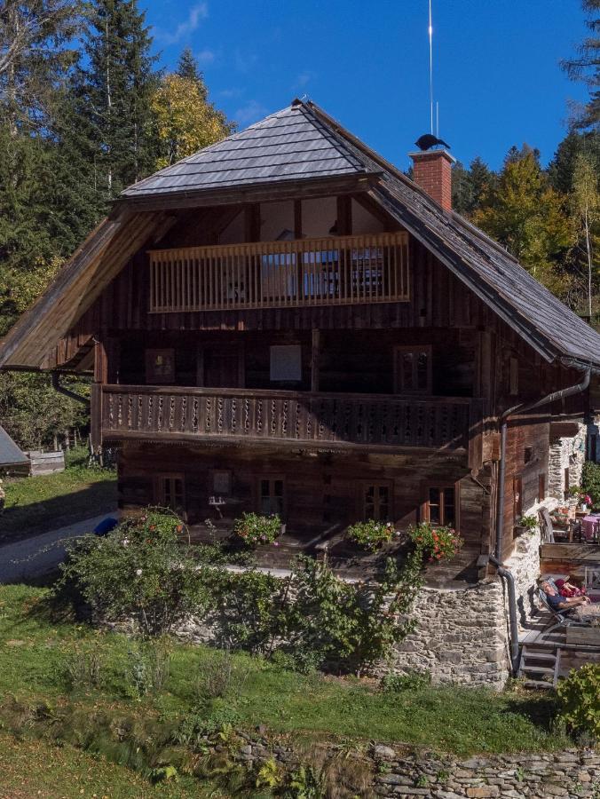 Charmante Gästewohnung in altem Bauernhaus in alpiner Alleinlage Stanz Im Murztal Exterior foto