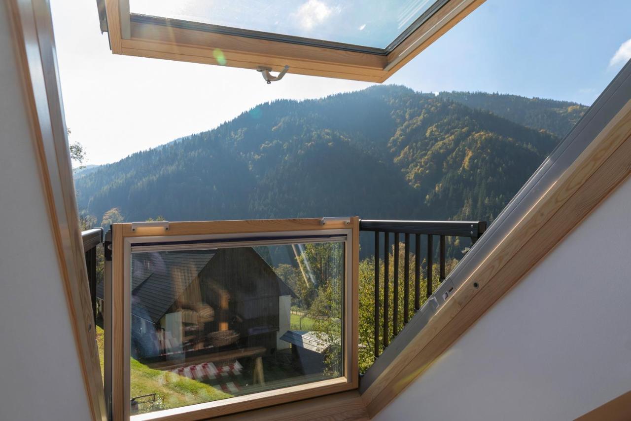 Charmante Gästewohnung in altem Bauernhaus in alpiner Alleinlage Stanz Im Murztal Exterior foto