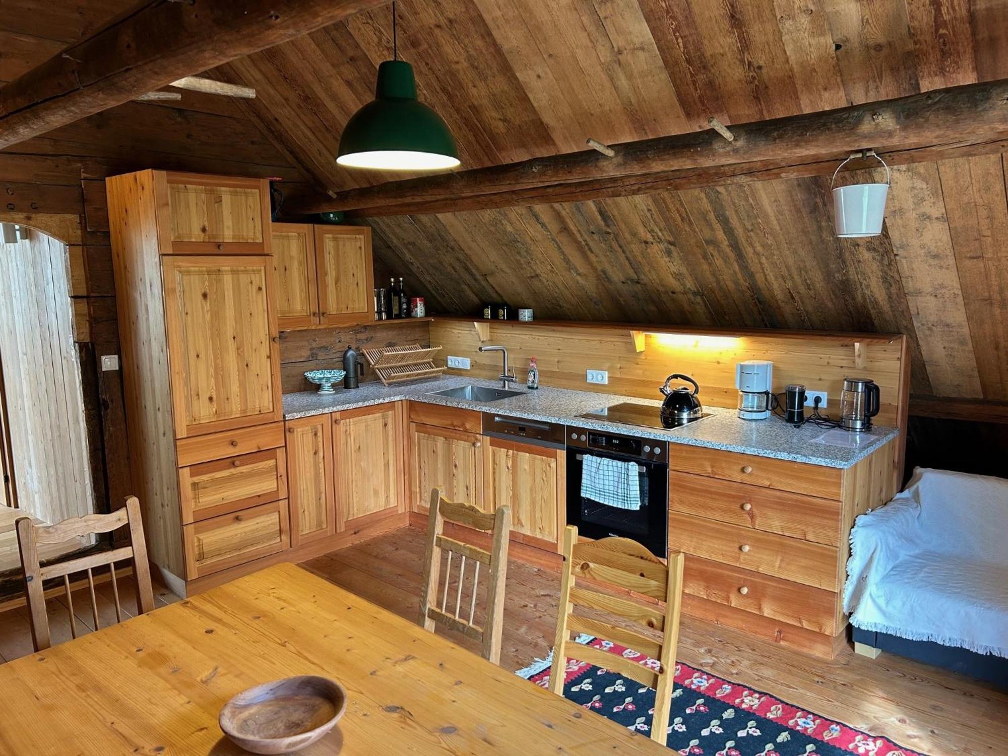 Charmante Gästewohnung in altem Bauernhaus in alpiner Alleinlage Stanz Im Murztal Exterior foto